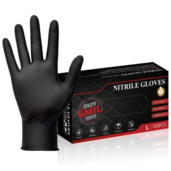 6 Mil Nitrile Gloves