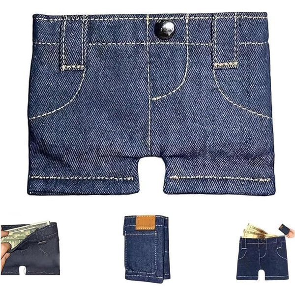 Mini Jeans Wallet