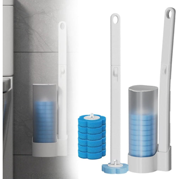 Touch-Free Toilet Brush Set