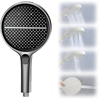 HydroEase Air-Boost 5.9" High-Pressure Handheld Shower Head