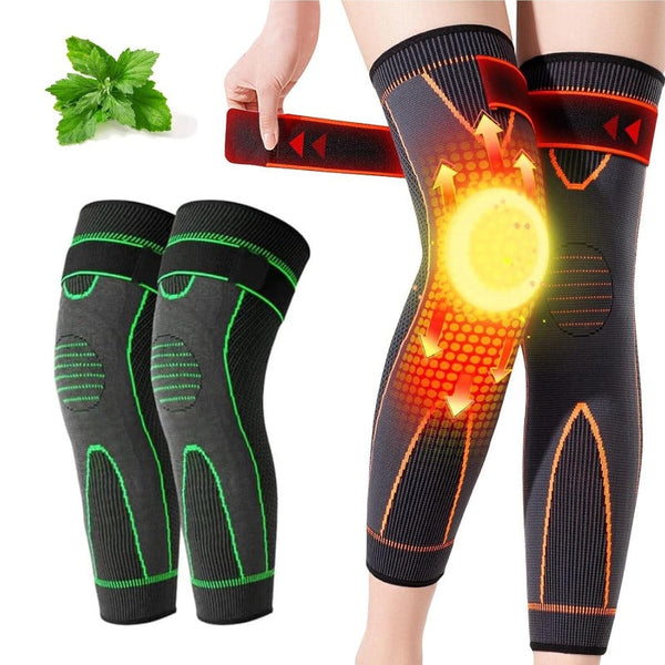 Self-Heating Herbal Knee Wraps (2-Pack)