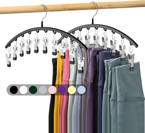 Multi-Clip Vertical Pants Hanger