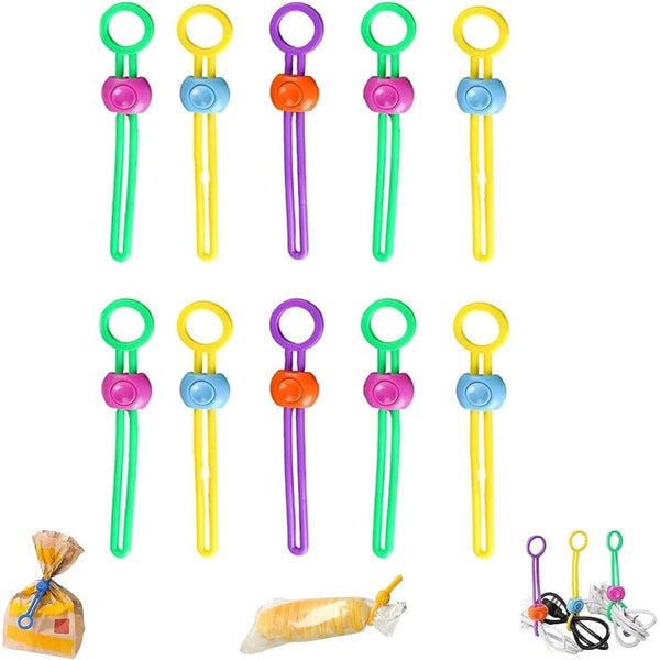 Elastic Food Bag Sealer Strap